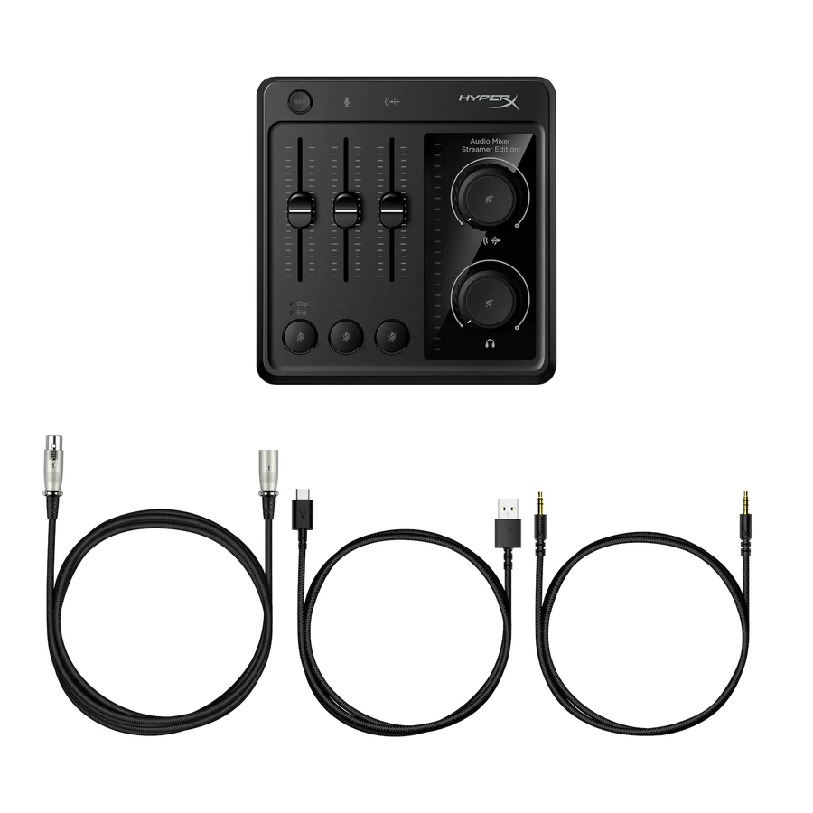 HyperX Audio Mixer - XLR Interface for Creators HyperX Audio Mixer - XLR Interface for Creators